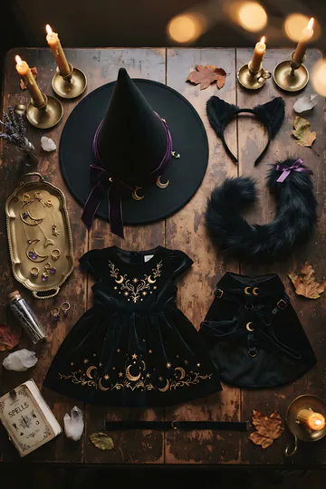 Witch & Black Cat