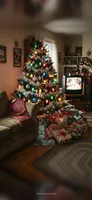 The 90s Christmas Kid phone wallpaper