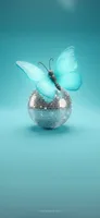 The Social Butterfly phone wallpaper